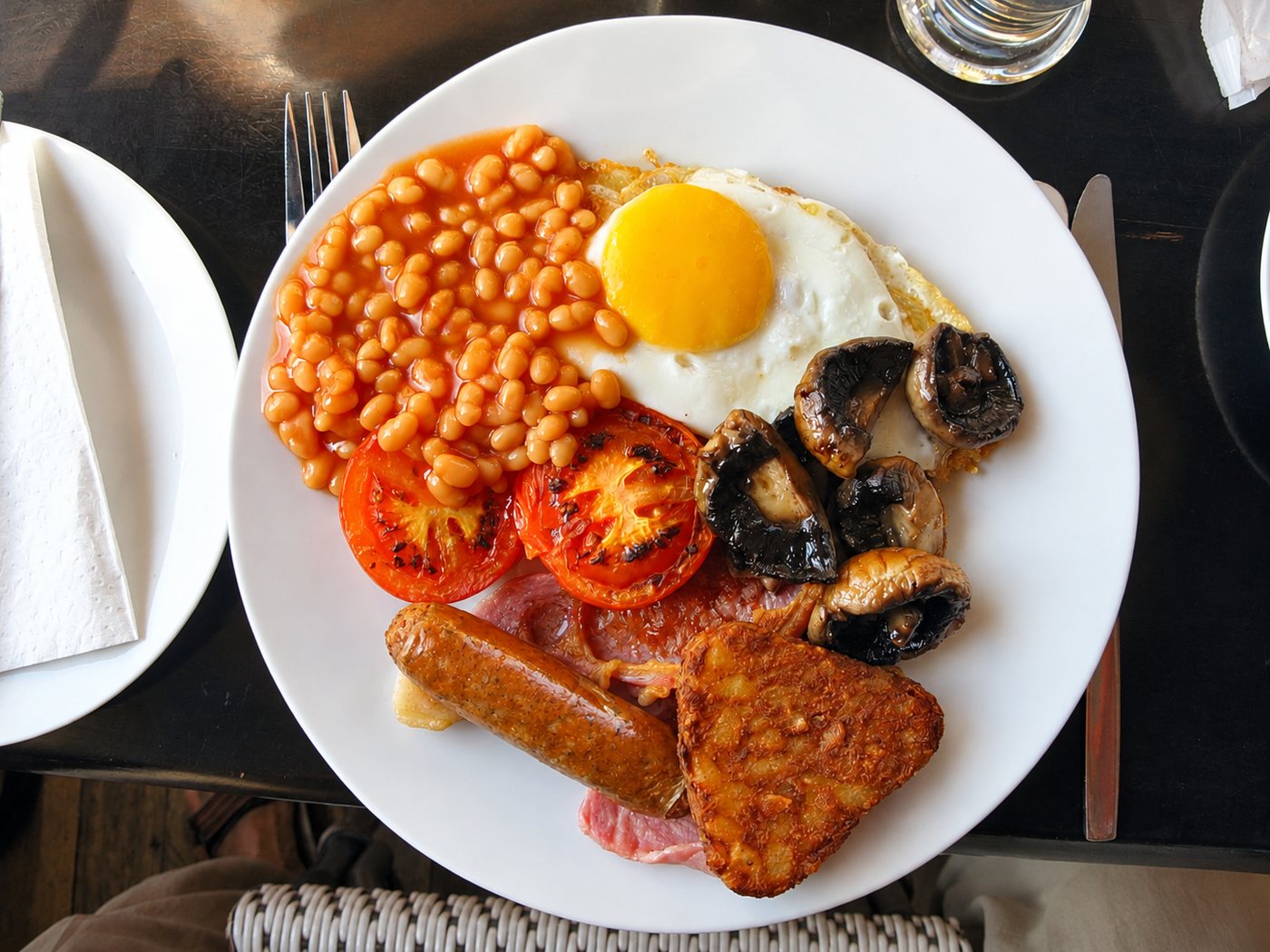 A cooked breakfast